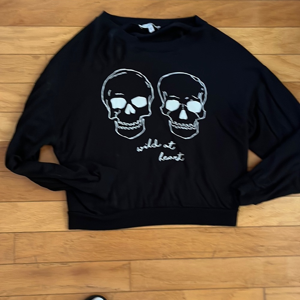 Express skull sweatshirt size small